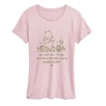 thumbnail image 1 of Winnie The Pooh - Hard Goodbye Women's Short Sleeve Graphic T-Shirt, 1 of 3