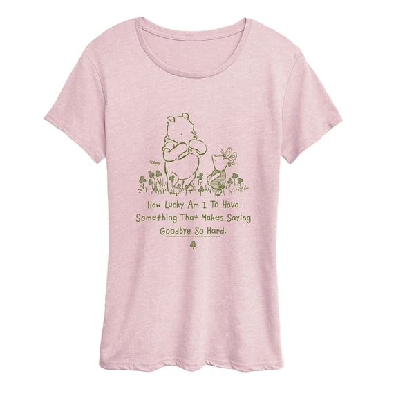 Winnie The Pooh - Hard Goodbye Women's Short Sleeve Graphic T-Shirt