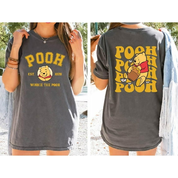 Winnie The Pooh Honey Pot Est 1926 2-sided Comfort Colors T-Shirt,Blossom Color,Size L