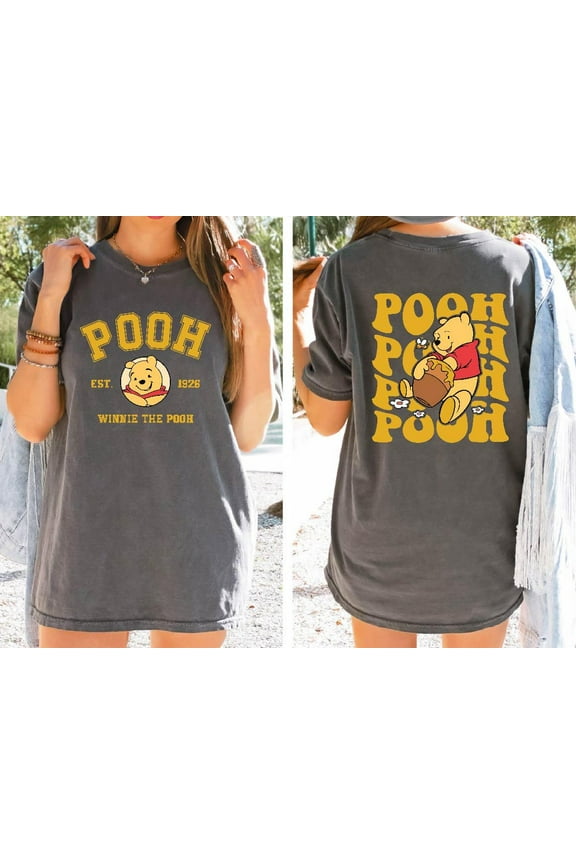 Winnie The Pooh Honey Pot Est 1926 2-sided Comfort Colors T-Shirt
