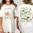 thumbnail image 1 of Winnie The Pooh Hundred Acre Wood Honey Co. Est. 1926 2-sided Comfort Colors T-Shirt,Orchid Color,Size YXL, 1 of 5