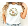 thumbnail image 1 of Winnie The Pooh Hunny Honey Pot Bear Floral Comfort Color T-Shirt,True Navy Color,Size 4XL, 1 of 5