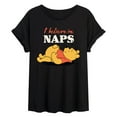 thumbnail image 1 of Winnie The Pooh - I Believe in Naps - Women's Oversized T-Shirt, 1 of 4