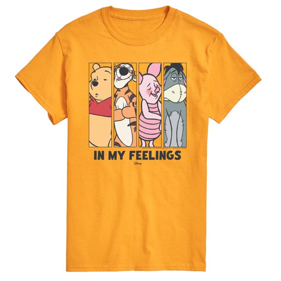 Winnie The Pooh - In My Feelings - Men's Short Sleeve Graphic T-Shirt