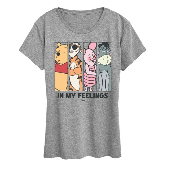 Winnie The Pooh - In My Feelings - Women's Short Sleeve Graphic T-Shirt