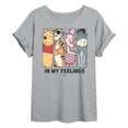 thumbnail image 1 of Winnie The Pooh - In My Feelings - Womens Oversized Graphic T-Shirt, 1 of 4