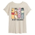 thumbnail image 1 of Winnie The Pooh - In My Feelings - Womens Oversized Graphic T-Shirt, 1 of 4