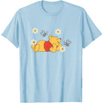thumbnail image 1 of Winnie The Pooh In Nature With Bees Floral Portrait Unisex Softstyle T-Shirt for Men Women Kids, 1 of 5