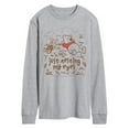 thumbnail image 1 of Winnie The Pooh - Just Resting My Eyes - Men's Long Sleeve Graphic T-Shirt, 1 of 4