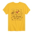 thumbnail image 1 of Winnie The Pooh - Just Resting My Eyes - Youth Boys Short Sleeve Graphic T-Shirt, 1 of 4