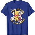 thumbnail image 1 of Winnie The Pooh - Kind Words Are Like Honey T-Shirt for Men Women, Royal Blue Color, Size S, 1 of 1