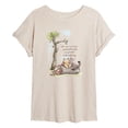 thumbnail image 1 of Winnie The Pooh - Life Was Meant For Good Friends - Juniors Oversized Graphic T-Shirt, 1 of 4