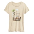 thumbnail image 1 of Winnie The Pooh - Life Was Meant For Good Friends - Women's Short Sleeve Graphic T-Shirt, 1 of 4