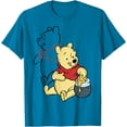 thumbnail image 1 of Winnie The Pooh Line Art Portrait Unisex Softstyle T-Shirt for Men Women Kids, 1 of 5
