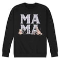 thumbnail image 1 of Winnie The Pooh - Mama Grid - Men's Crew Fleece Sweatshirt, 1 of 4