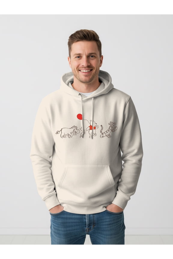 Men's and Big Men's Graphic Hoodie, Sizes S-3XL