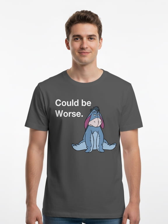 , Men's & Big Men's Graphic Tee, Eeyore, Sizes S-3XL