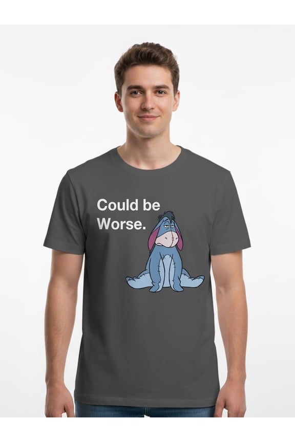 , Men's & Big Men's Graphic Tee, Eeyore, Sizes S-3XL