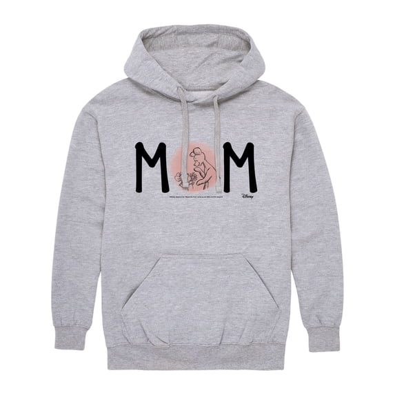 Winnie The Pooh - Mom With Kanga And Roo Men's Graphic Fleece Pullover Hoodie