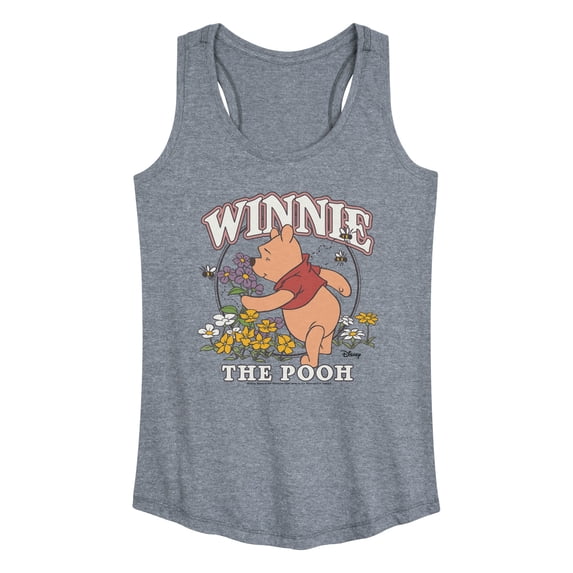 Winnie The Pooh - Natural Winnie Women's Graphic Racerback Tank