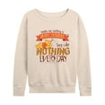 thumbnail image 1 of Winnie The Pooh - Nothing Is Impossible - Women's French Terry Long Sleeve Shirt, 1 of 4