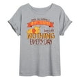 thumbnail image 1 of Winnie The Pooh - Nothing Is Impossible - Womens Oversized Graphic T-Shirt, 1 of 4