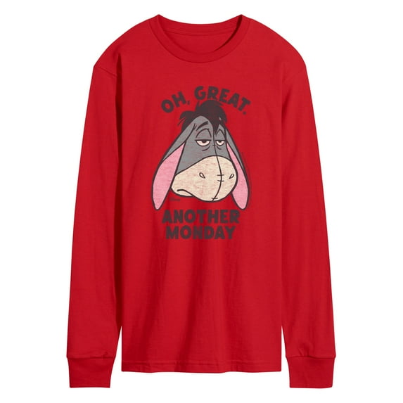 Winnie The Pooh - Oh Great Eeyore - Men's Long Sleeve Graphic T-Shirt
