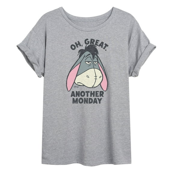 Winnie The Pooh - Oh Great Eeyore - Womens Oversized Graphic T-Shirt
