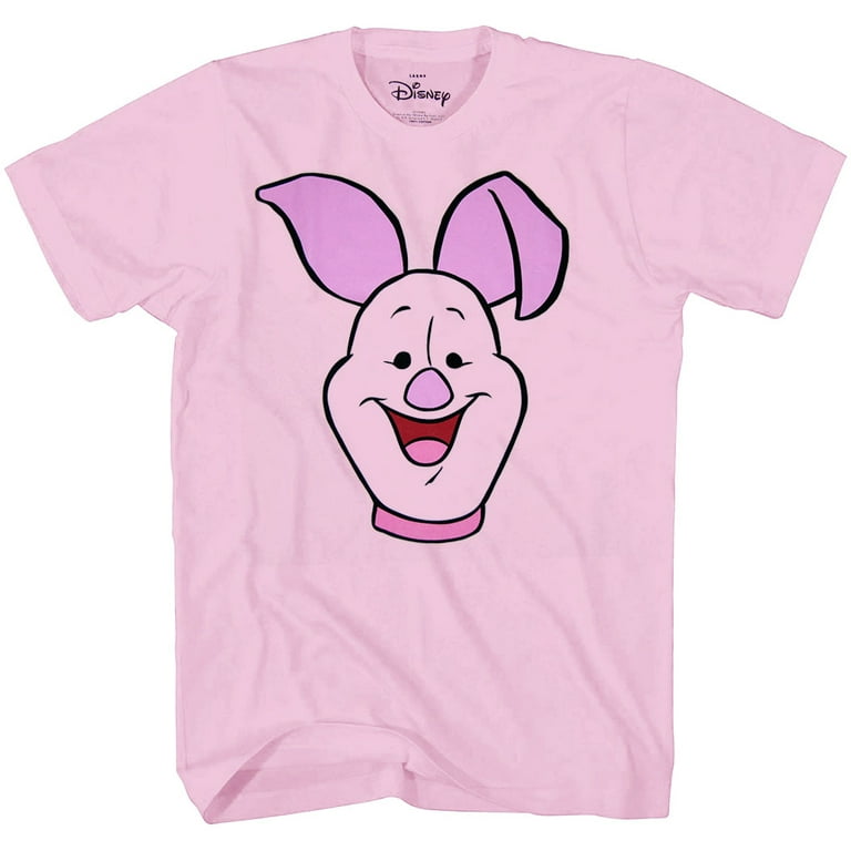 Face Piglet Pooh T-Shirt Costume Winnie The