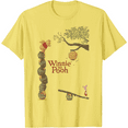 thumbnail image 1 of Winnie The Pooh & Piglet Honey Pot Stack Unisex Softstyle T-Shirt for Men Women Kids,Cornsilk Color,Size 3XL, 1 of 5