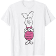 thumbnail image 1 of Winnie The Pooh Piglet Simple Sketch Unisex Softstyle T-Shirt for Men Women Kids, 1 of 5