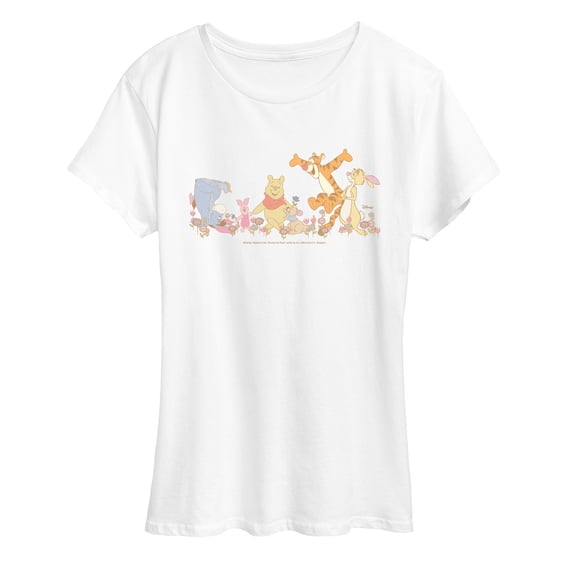 Winnie The Pooh - Pooh And Friends - Women's Short Sleeve Graphic T-Shirt