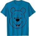 thumbnail image 1 of Winnie The Pooh Pooh Bear Large Face Unisex Softstyle T-Shirt for Men Women Kids,Sapphire Color,Size 3XL, 1 of 5
