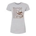 thumbnail image 1 of Winnie The Pooh - Pooh Book - Juniors Fitted Graphic T-Shirt, 1 of 4