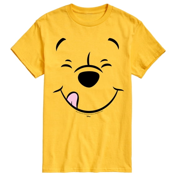 Winnie The Pooh - Pooh Face Oversized - Men's Short Sleeve Graphic T-Shirt