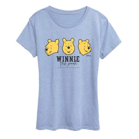 Winnie The Pooh - Pooh Faces - Women's Short Sleeve Graphic T-Shirt