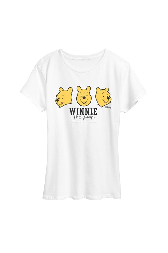 - Pooh Faces - Women's Short Sleeve Graphic T-Shirt
