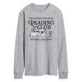 thumbnail image 1 of Winnie The Pooh - Reading Club - Men's Long Sleeve Graphic T-Shirt, 1 of 4