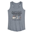 thumbnail image 1 of Winnie The Pooh - Reading Club Women's Graphic Racerback Tank, 1 of 4