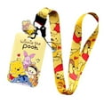 thumbnail image 1 of Winnie The Pooh Repeat Design Lanyard With ID Holder Keychain, 1 of 1