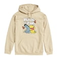thumbnail image 1 of Winnie The Pooh - Retro Pooh Eeyore - Men's Fleece Hoodie Sweatshirt, 1 of 4