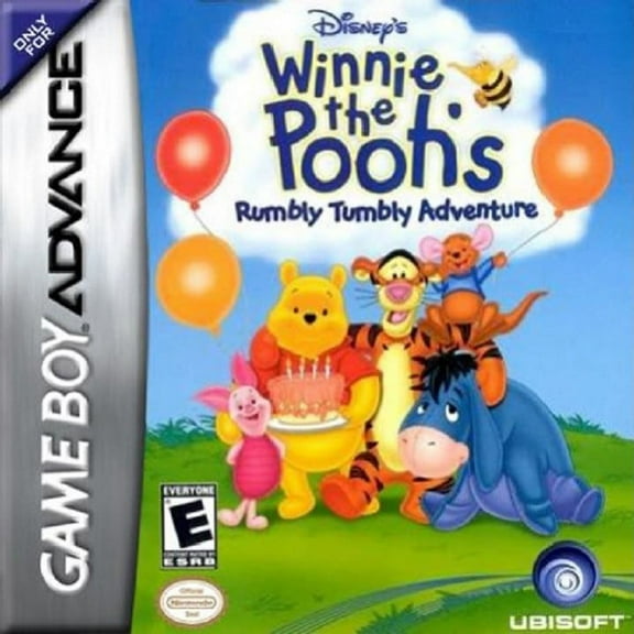 Restored Winnie The Pooh: Rumbly Tumbly Adventure Nintendo Gameboy Advance Action & Adventure, Parental Controls
