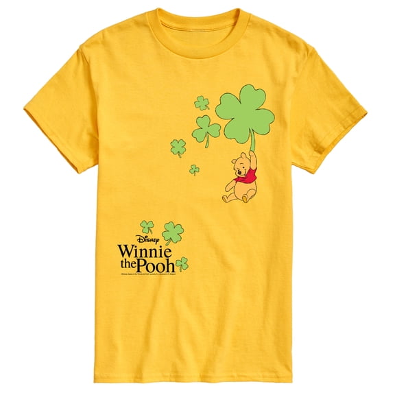 Winnie The Pooh - Shamrock Pooh - Men's Short Sleeve Graphic T-Shirt