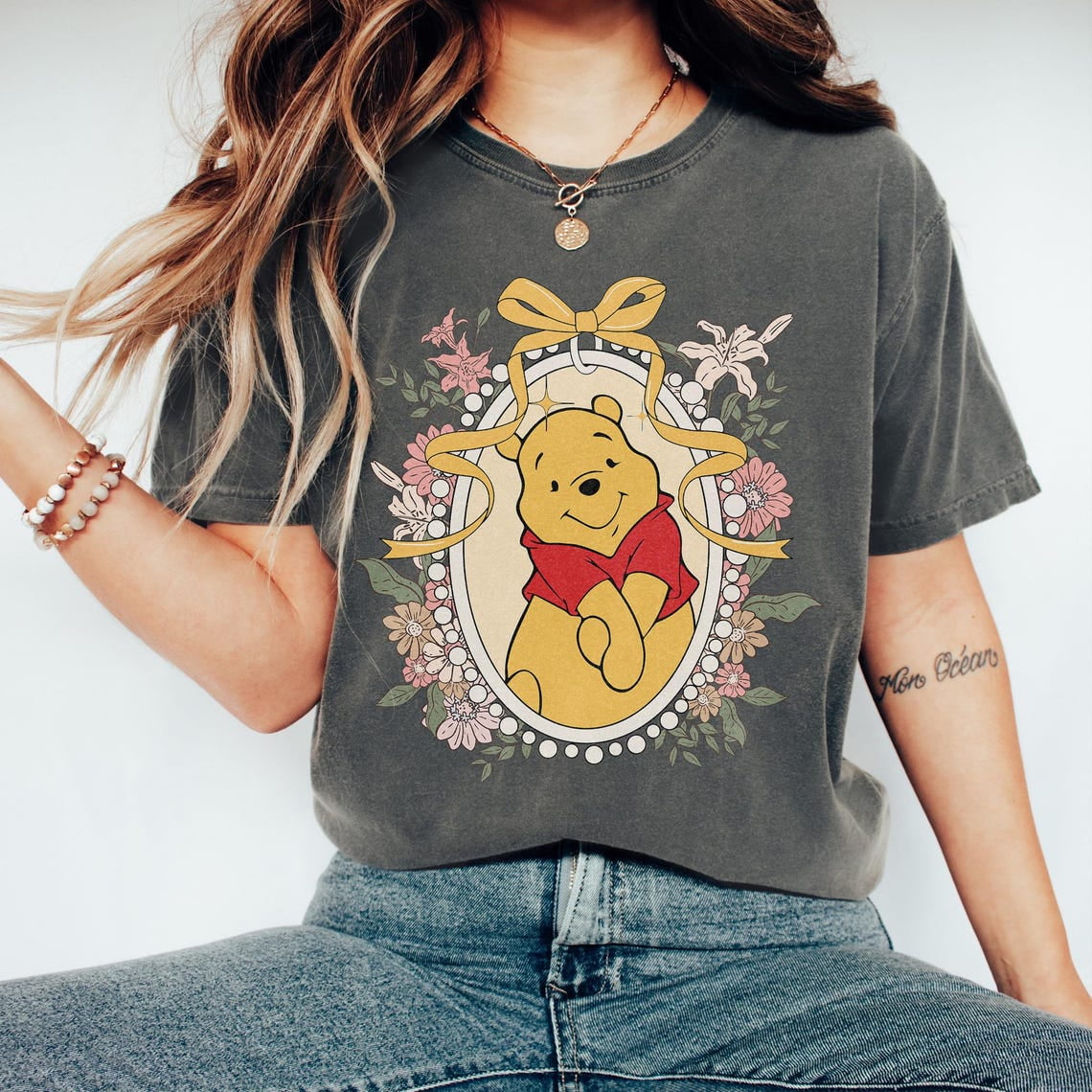 Winnie The Pooh Shirt, Disney Family Vacation 2025 Shirts,Light Blue ...