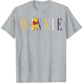 thumbnail image 1 of Winnie The Pooh Simple Text Unisex Softstyle T-Shirt for Men Women Kids, 1 of 5