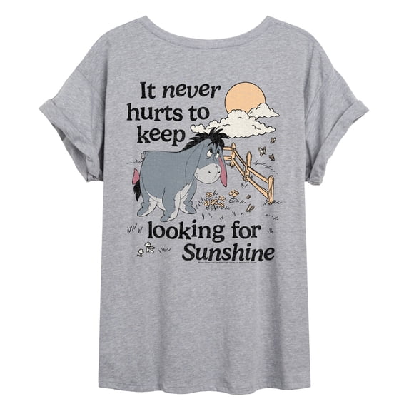 Winnie The Pooh - Sunshine Eeyore Oversized Graphic T-Shirt