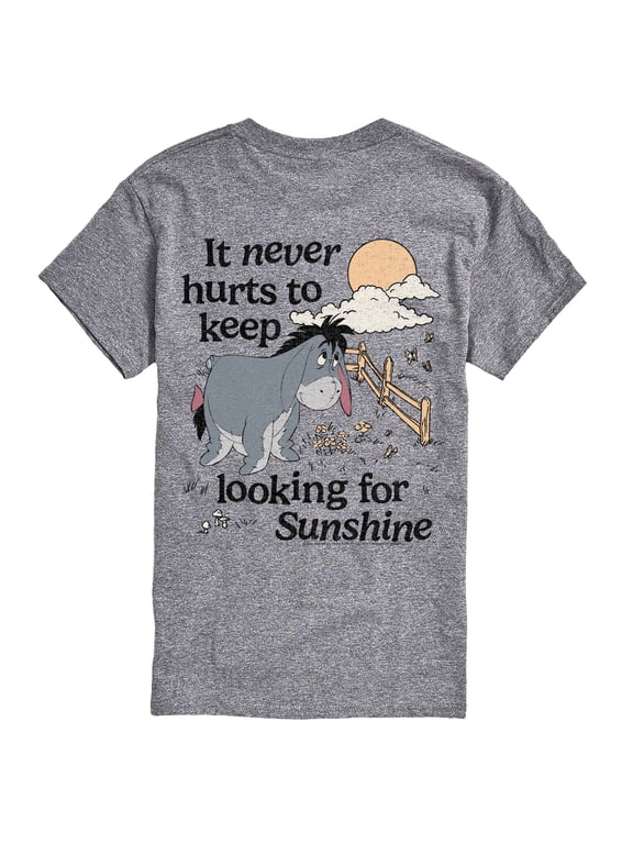 - Sunshine Eeyore Men's Short Sleeve Graphic T-Shirt