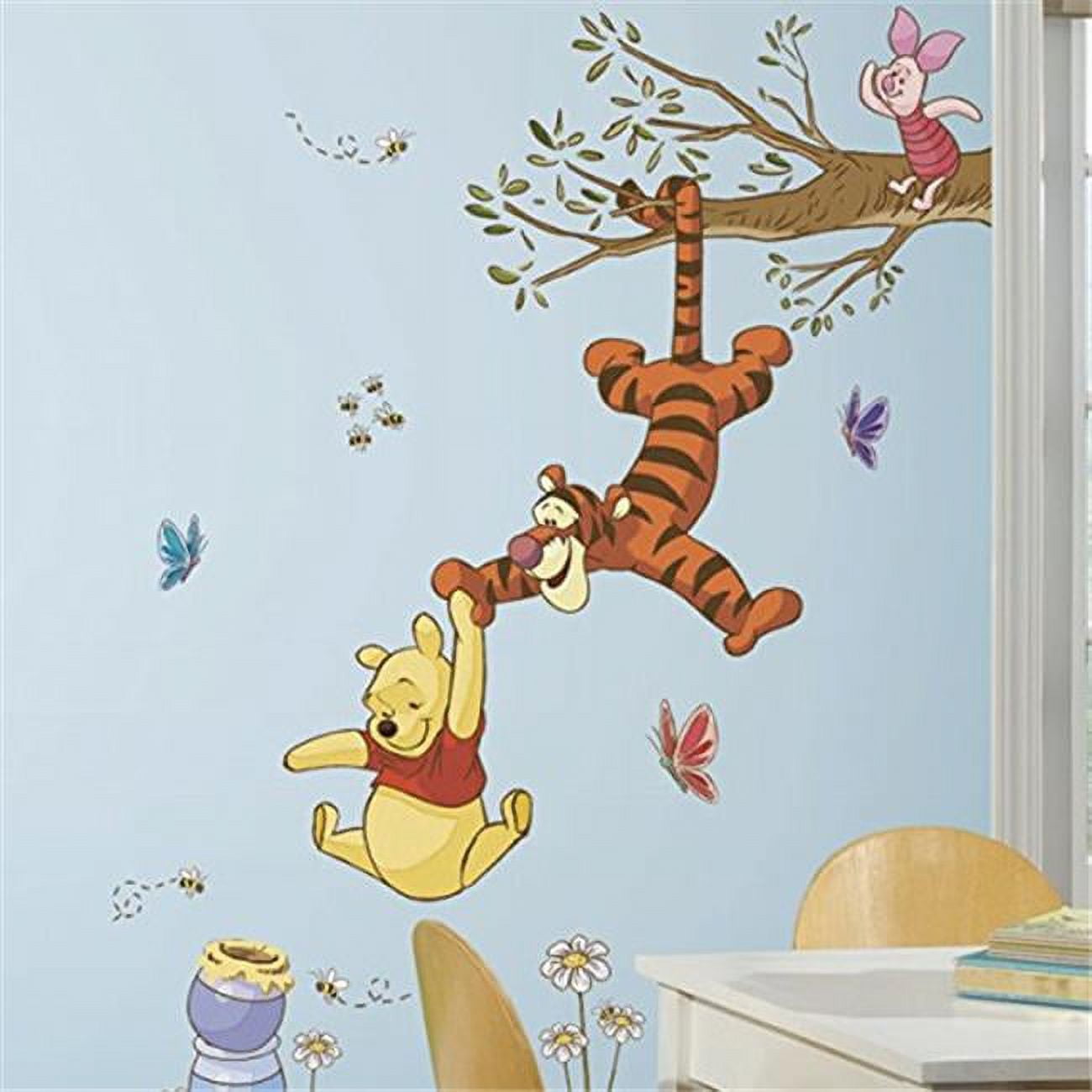 Winnie the Pooh and Friends Nursery Wall Decal Set