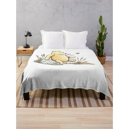 Disney winnie the pooh plush ivory baby blanket hotsell