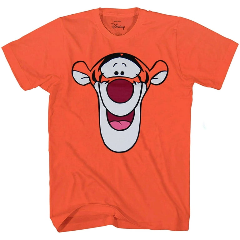Winnie The Pooh Tigger T-Shirt Costume Face